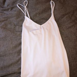 Light blue UO Cross Back Tank